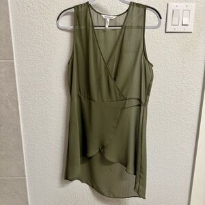 BCBGeneration Asymmetrical Olive Dress